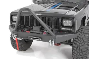 Rough Country - 1055 | Rough Country Bumper Stinger Bar For Jeep Cherokee XJ 2WD/4WD | Only Fits RC Bumper Kits - Image 3