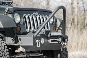 Rough Country - 1055 | Rough Country Bumper Stinger Bar For Jeep Cherokee XJ 2WD/4WD | Only Fits RC Bumper Kits - Image 5