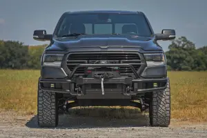 Rough Country - 51214W | Rough Country Front Bumper Tubular For Ram 1500 | With Winch Plate - Image 10