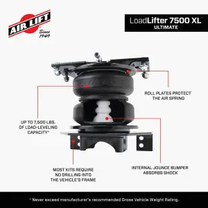 Air Lift Company - 57579 | Air Lift LoadLifter LoadLifter 7500 XL Ultimate Air Spring Kit - Image 9