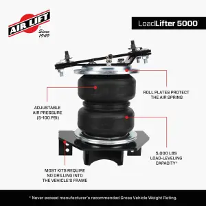 Air Lift Company - 57269 | Air Lift LoadLifter 5000 Air Spring Kit For Ford Bronco - Image 8