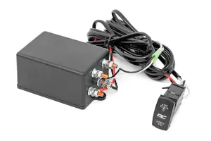 Rough Country - RS4500SA | Rough Country 4500-LB Winch W/ Remote UTV | Synthetic Rope - Image 7