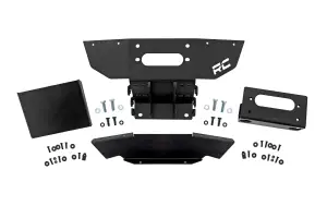 93204 | Rough Country Winch Mount For For Polaris RZR XP 1000 | Winch Mount Only