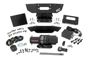 93205 | Rough Country Winch Mount For For Polaris RZR XP 1000 | With RS4500S Winch