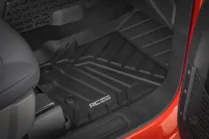 Rough Country - FF-51602 | Rough Country Flex-Fit Floor Mats For Ford Bronco 4WD | Front & Rear - Image 5