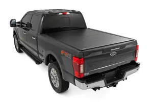 Rough Country - 50517650 | Rough Country Hard Roll Up Bed Cover For Ford F-250 / F-350 Super Duty 2WD/4WD | 6' 10" Bed - Image 3