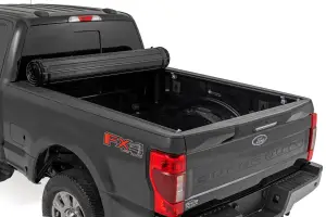 Rough Country - 50517650 | Rough Country Hard Roll Up Bed Cover For Ford F-250 / F-350 Super Duty 2WD/4WD | 6' 10" Bed - Image 2