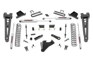 400330 | Rough Country 4.5 Inch Lift Kit For Ford F-250/F-350 Super Duty 4WD | Radius Arms, N3 Shocks
