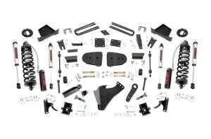 400158 | Rough Country 4.5 Inch Coilover Conversion Lift Kit For Ford F-250/F-350 Super Duty 4WD | V2 Monotube Shocks