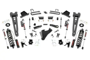 400459 | Rough Country 6 Inch Coilover Conversion Lift Kit For Ford F-250/F-350 Super Duty 4WD | Radius Arms, Vertex Adjustable Shocks