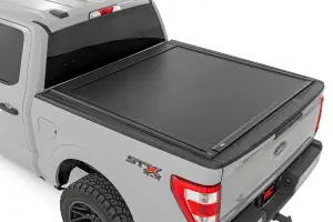 51509550 | Rough Country Power Retractable Bed Cover For Ford F-150 | 5'7" Bed