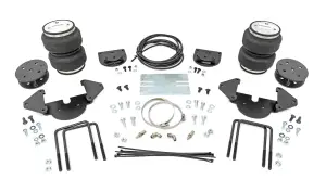 100113 | Rough Country Air Spring Kit For Chevrolet Silverado/GMC Sierra 1500 | Rear Measurement Range 9-1/2" To 10-1/2", Without Onboard Air Compressor