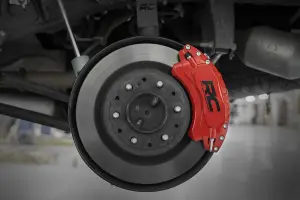 Rough Country - 71152 | Rough Country Caliper Covers Front and Rear | Red | Toyota Tundra 2WD/4WD (2022-2025) - Image 7