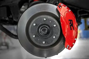 Rough Country - 71152 | Rough Country Caliper Covers Front and Rear | Red | Toyota Tundra 2WD/4WD (2022-2025) - Image 8