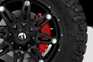 Rough Country - 71152 | Rough Country Caliper Covers Front and Rear | Red | Toyota Tundra 2WD/4WD (2022-2025) - Image 10