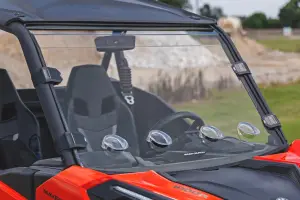 Rough Country - 98201930 | Rough Country Scratch Resistant Vented Full Windshield For Can-Am Maverick Sport 1000R - Image 5