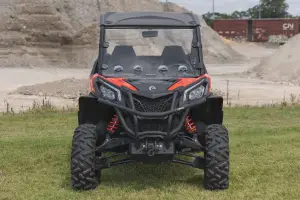 Rough Country - 98201930 | Rough Country Scratch Resistant Vented Full Windshield For Can-Am Maverick Sport 1000R - Image 8