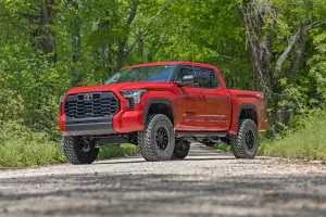 Rough Country - 75900 | Rough Country 6 Inch Lift Kit For Toyota Tundra 2WD/4WD | Vehicle With Auto Adjusting Headlights, Strut Spacers With Shock Relocation Brackets - Image 11
