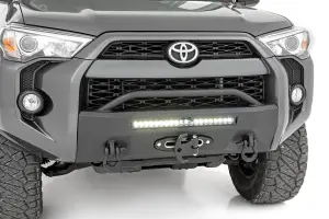 Rough Country - 10744 | Rough Country Front Bumper For Toyota 4Runner 2WD/4WD | Black Series Light - Image 2