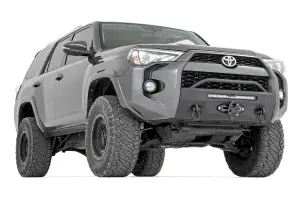 Rough Country - 10744 | Rough Country Front Bumper For Toyota 4Runner 2WD/4WD | Black Series Light - Image 5