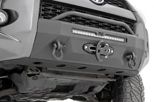 Rough Country - 10744 | Rough Country Front Bumper For Toyota 4Runner 2WD/4WD | Black Series Light - Image 8