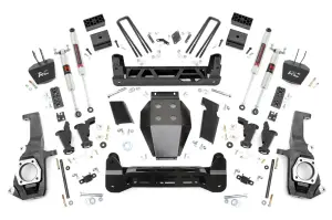 10340 | Rough Country 5 Inch Lift Kit For Chevrolet/GMC 2500 HD & 3500 HD | M1 Monotube Shocks