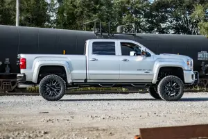 Rough Country - 10370 | Rough Country 5 Inch Lift Kit For Chevrolet/GMC 2500 HD & 3500 HD | V2 Monotube Shocks - Image 5