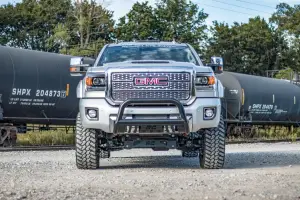 Rough Country - 10370 | Rough Country 5 Inch Lift Kit For Chevrolet/GMC 2500 HD & 3500 HD | V2 Monotube Shocks - Image 3