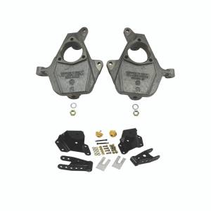 1009 | Belltech 2 Inch Front / 4 Inch Rear Lowering Kit No Shocks (2001-2006 Silverado, Sierra 1500 2WD | Std. Cab / Short Bed)