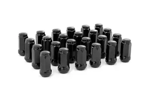 141524CBLK | Rough Country M14 x 1.5 Lug Nut Set of 24 | Black