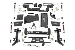 Rough Country - 16170 | Rough Country 6 Inch Lift Kit For Chevrolet K2500 Suburban, K2500 & K2500 / GMC K3500 | V2 Monotube - Image 6