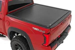 51514551 | Rough Country Power Retractable Bed Cover For Toyota Tundra | 5' 7" Bed