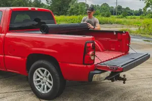 Rough Country - 50288650 | Rough Country Hard Roll Up Bed Cover For Chevrolet Silverado 1500 / GMC Sierra 1500 | 6' 7" Bed - Image 9