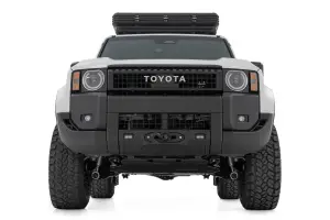 Rough Country - 10747A | Rough Country Hidden Winch Mount For Toyota Land Cruiser 4WD | With White SAE Fog Light - Image 4
