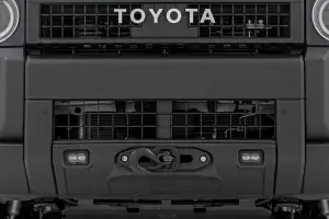 Rough Country - 10747A | Rough Country Hidden Winch Mount For Toyota Land Cruiser 4WD | With White SAE Fog Light - Image 5