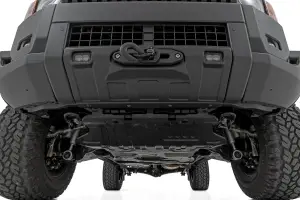 Rough Country - 10747A | Rough Country Hidden Winch Mount For Toyota Land Cruiser 4WD | With White SAE Fog Light - Image 6