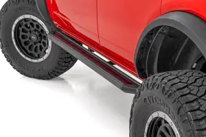 55008 | Rough Country Multi Color LED Running Boards For Ford Bronco | 4 Door