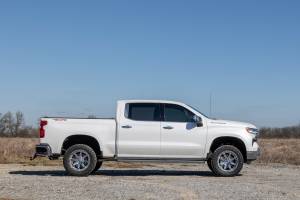 Rough Country - 28250_A | Rough Country 3.5 Inch Lift Kit For Chevrolet Silverado 1500 2WD/4WD | Aluminum Finish Control Arm, Factory Rear Mono Leaf Spring, Vertex Coilovers With Vertex Shocks - Image 5