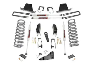 34940 | Rough Country 5 Inch Lift Kit For Ram 2500 / 3500 Mega Cab | Gas Engine, M1 Monotube Shocks