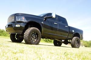 Rough Country - 34940 | Rough Country 5 Inch Lift Kit For Ram 2500 / 3500 Mega Cab | Gas Engine, M1 Monotube Shocks - Image 2