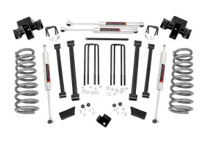 35140 | Rough Country 3 Inch Lift Kit For Dodge 2500 4WD | M1 Monotube Shocks