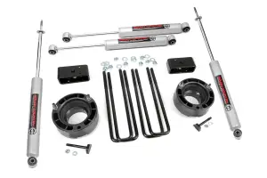 362.20 | Rough Country 2.5 Inch Lift Kit For Dodge 1500 4WD | Premium N3 Shocks