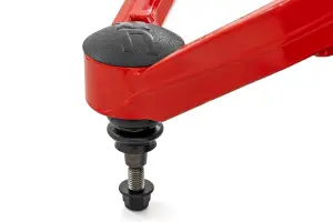 Rough Country - 41400RED | Rough Country 3 Inch Lift Forged Upper Control Arms For Ford F-150 4WD | Red Finish - Image 2