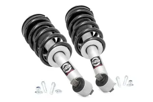 501065_C | Rough Country Leveling Struts For Chevrolet Silverado/GMC Sierra 1500 | Diesel Engine