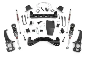 54640 | Rough Country 6 Inch Lift Kit For Ford F-150 4WD | M1 Struts With M1 Rear Shocks