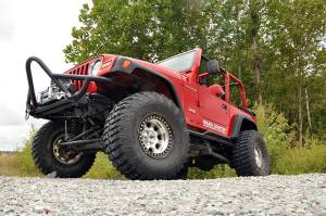 Rough Country - 66340 | Rough Country 4 Inch Lift Kit Jeep Wrangler TJ 4WD | Long Arm, M1 Monotube Shocks - Image 5