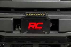 Rough Country - 70718BLDRL | Rough Country 8 Inch Black Series LED Light Bar | Single Row, Cool White DRL - Image 4
