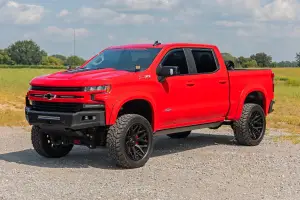Rough Country - 811924 | Rough Country Side Window Deflectors In Channel Rain Guard For Crew Cab Chevrolet Silverado / GMC Sierra 1500/2500 HD/3500 HD - Image 9