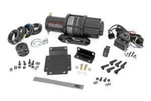 92069 | Rough Country Winch Mount For Honda Pioneer 1000/Pioneer 1000-5 | With RS4500S Winch