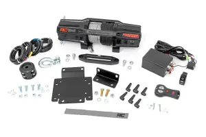 92092 | Rough Country Winch Mount For Honda Pioneer 1000/Pioneer 1000-5 | With RS6500S Winch